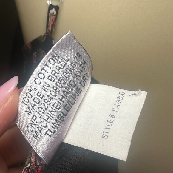 Dance In Paris Multi-Pattern Boho Hippie 100% Cotton Women Medium Dress - Picture 11 of 11